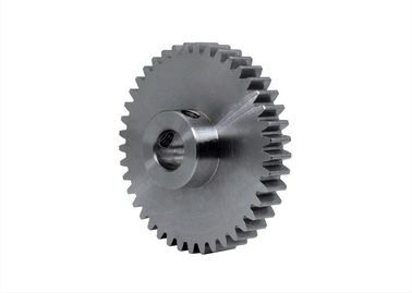 Customized 41T Worm And Spur Gear 1.0 Module Black 20CrMnTi Material